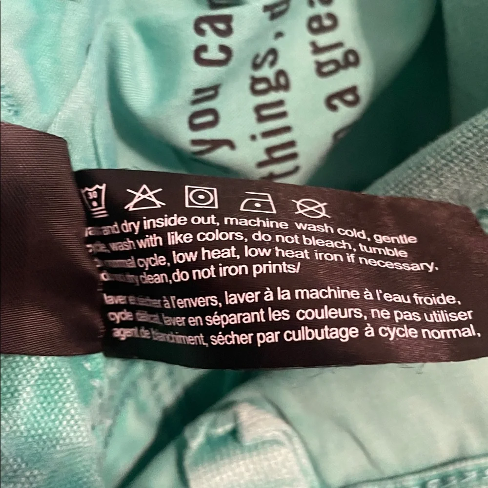 New Valabasas size 28 Revival Lt green wash cotton carpenter button fly Jean's - Picture 15 of 15